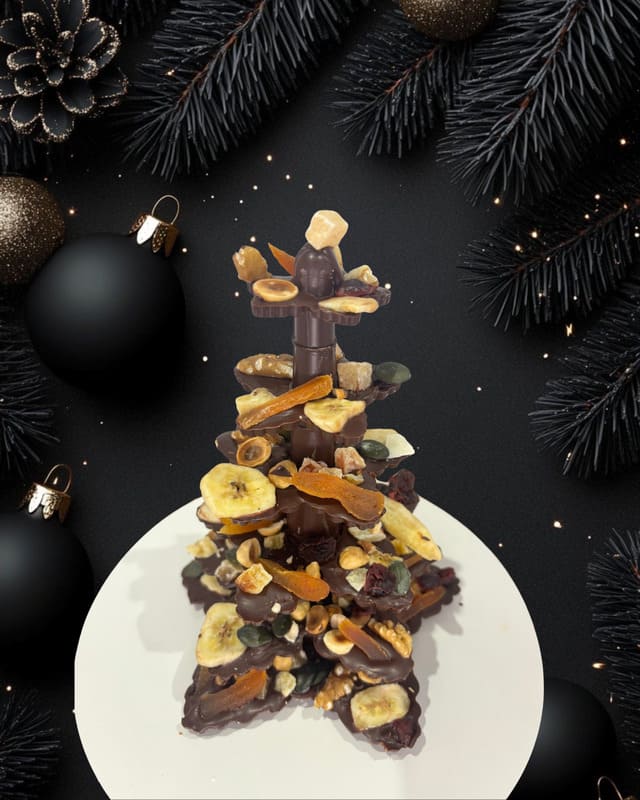 Sapin mendiant chocolat