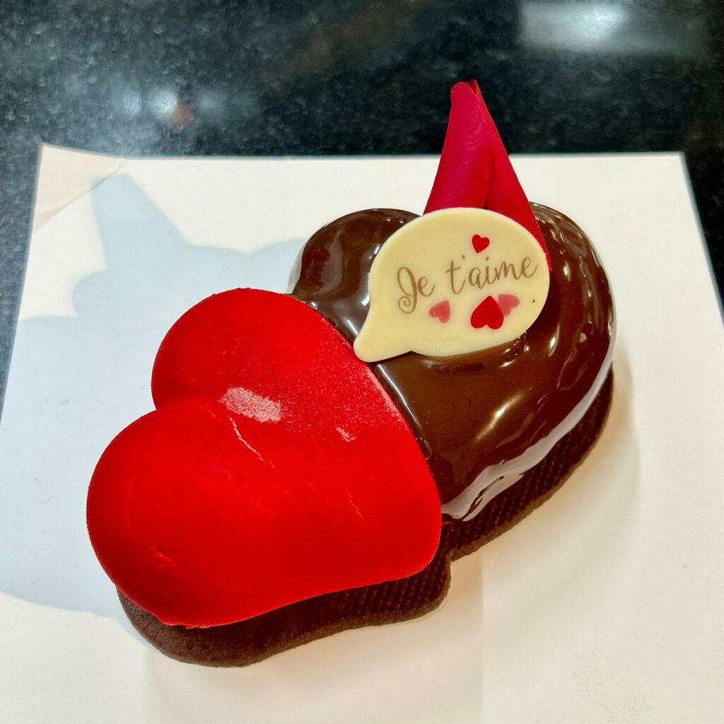 entremet saint valentin