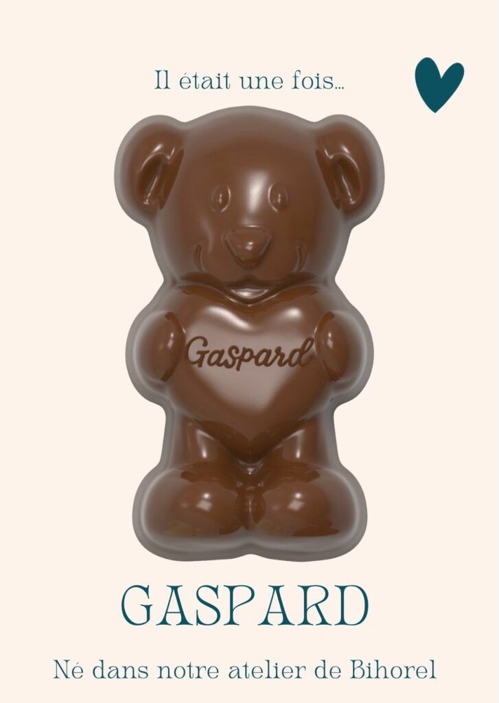 Faire part Gaspard l'ourson 1